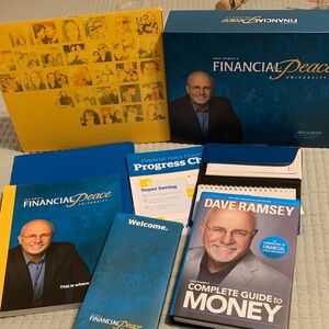 Dave Ramsey Financial Peace University Kit Very Nice Pre-Loved Get out of Debt